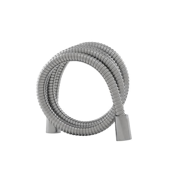 MasterShower 60 in. Metal Shower Hose in Polished Chrome