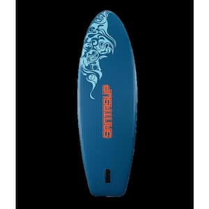 Surfware 128 in. L Premium Inflatable Stand Up Paddle Board with Full SUP Accessories