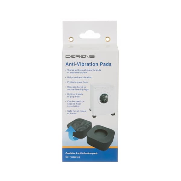 GE Universal Anti-Vibration Pads (4-Piece) WX17X10001 - The Home Depot