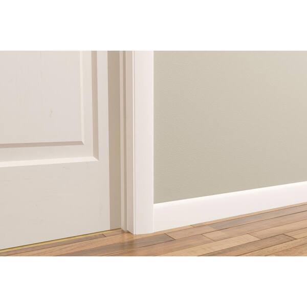 RMC 316 Primed Finger-Jointed Pine Casing – 11/16"D X 2 1/4"W X 96"L, Smooth Knot-Free Surface, Ready-to-Paint Molding (1 Piece, 7 Ft Total)
