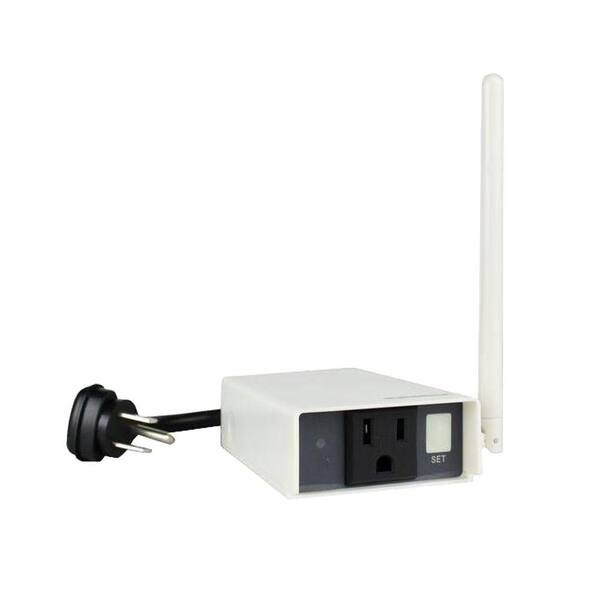 SkyLink 1500-Watt Plug-In ON/OFF Receiver Relay Output for Indoor and Outdoor Wireless Control