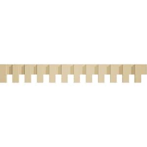 1 in. D x 6 in. W x 48 in. L Primed Polyurethane Panel Moulding