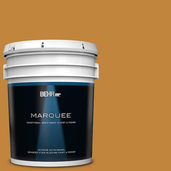 BEHR MARQUEE 5 gal. #M260-7 Back to School Satin Enamel Exterior Paint & Primer