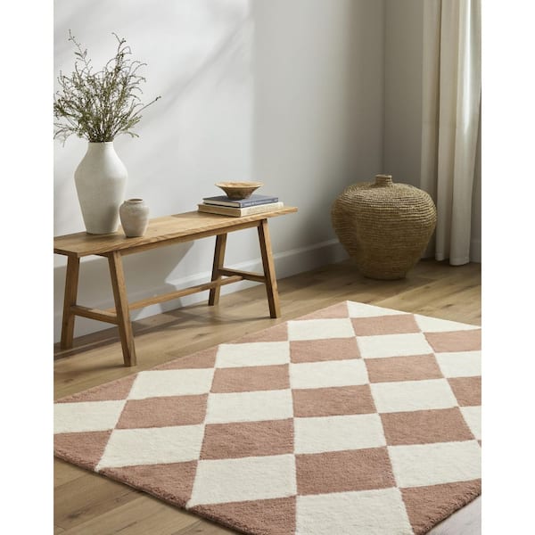 Wooly Rust Global 6 ft. x 9 ft. Indoor Area Rug