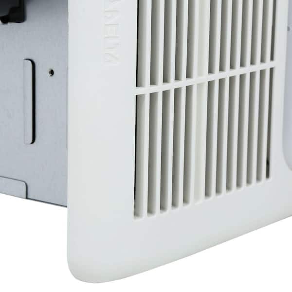 Delta Breez Ceiling Bathroom Exhaust Fan with Light and Heater Radiance 80 CFM