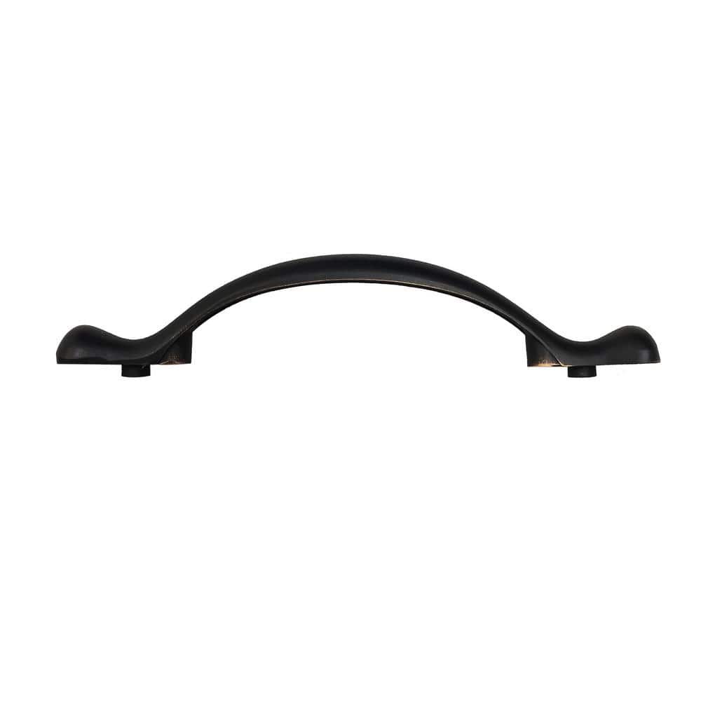 Oil Rubbed Bronze 3.75-Inch Bar Cabinet Pulls, 10-Pack