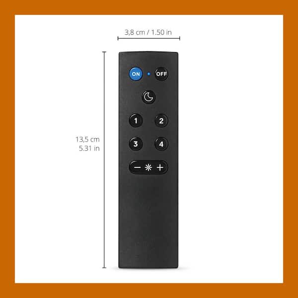 Philips Remote Dimmer Switch with Batteries Powered by WiZ (1-Pack)