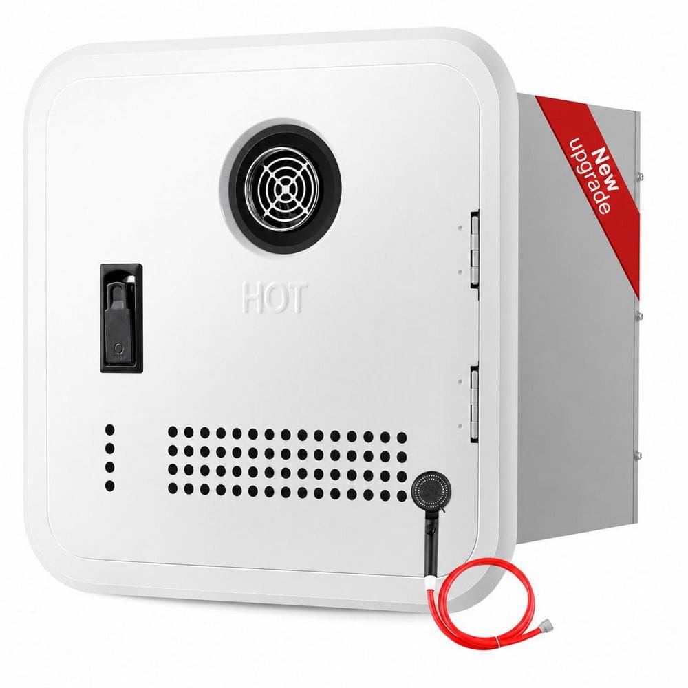 Pro Rv Series 16 in. Height 16 in. Length Tankless Water Heater 65000 BTU Propane DC 12V Front Water Outlet price history on PriceWatchPro