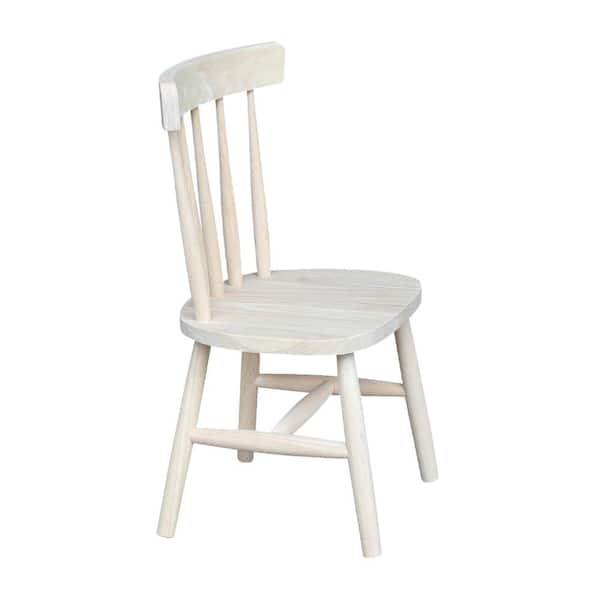 International Concepts Unfinished Tot&s Chair (Set of 2)