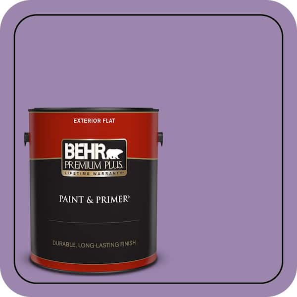 BEHR PREMIUM PLUS 1 gal. #M570-5 Celeb City Flat Exterior Paint & Primer