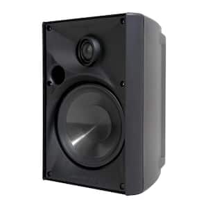100-Watt Outdoor Speaker 5-1/4 in. Woofer with Rubber Surround, Timbre-matched to all One-Series Speakers (Black)