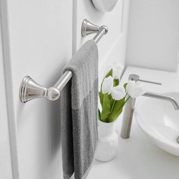 FILTA Bathroom Towel Hooks, Brushed Nickel Robe & Towel Hooks for Bathroom  Wall Mounted, Traditional Bathroom