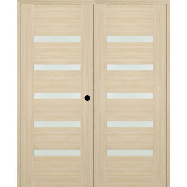 Belldinni Vona 07-04 60 in. x 84 in. Left Active 5-Lite Frosted 