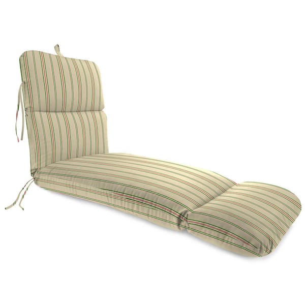 Jordan Manufacturing 74 in. L x 22 in. W x 5 in. T Outdoor Chaise Lounge Cushion in Owen Raffia