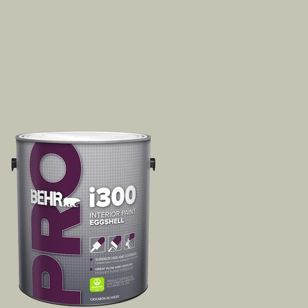 1 gal. #BNC-04 Comforting Gray Eggshell Interior Paint