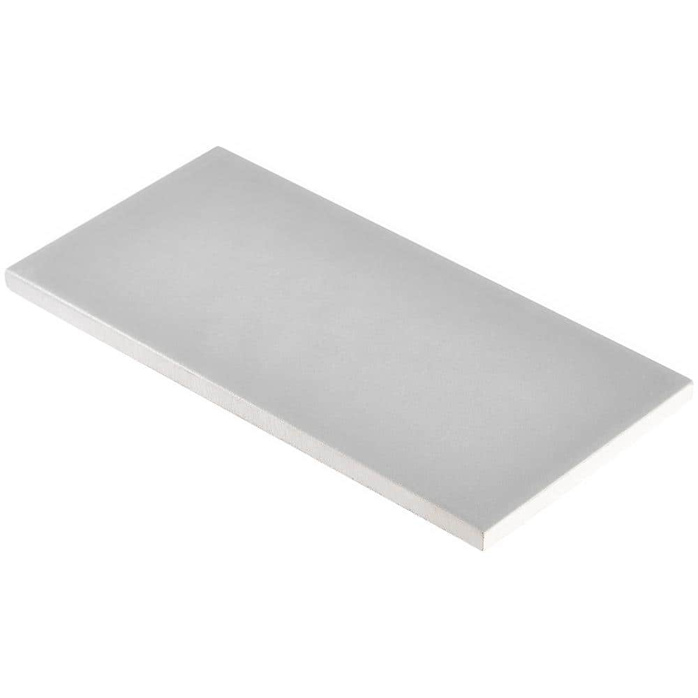 Tarin Gray Matte Ceramic 4" x 8" Subway Tile