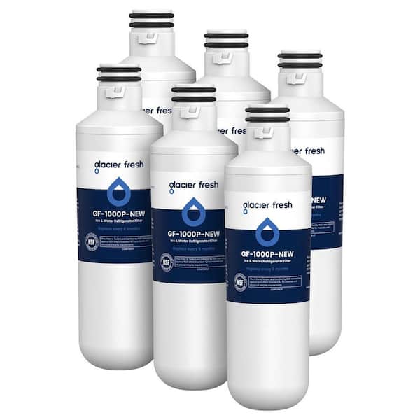LT1000PC Refrigerator Water Filter Replacement For LG，6-Pack
