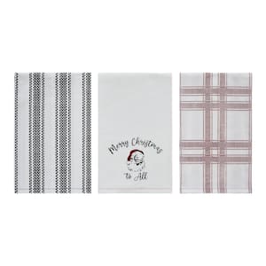 Martha Stewart 3pk Cotton Herbs Printed Kitchen Towels