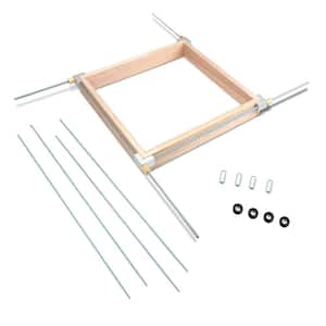 POWERTEC Aluminum Quick Release Corner Framing Clamp Kit 71414