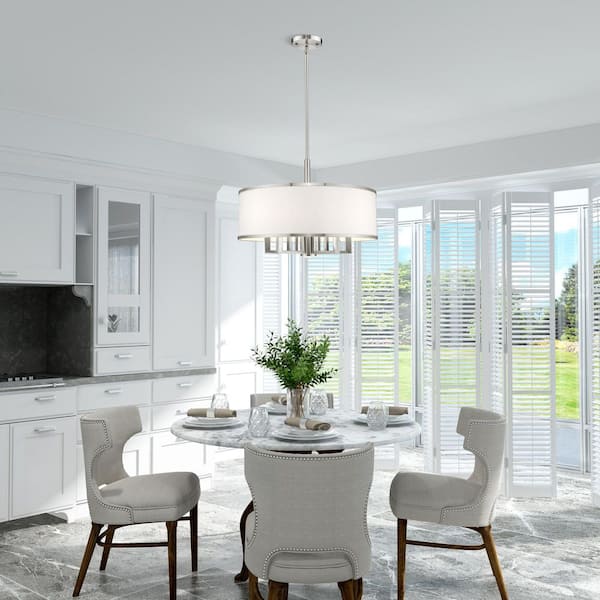 Armitage 7 Light Brushed Nickel Chandelier