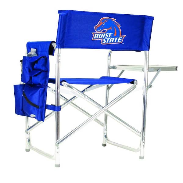 Picnic Time Boise State University Navy Sports Chair with Digital Logo