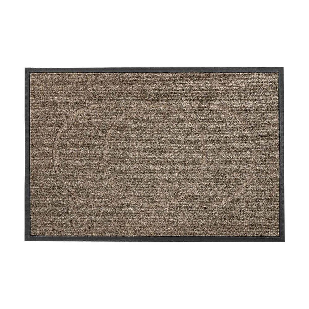 Front Door Mat, Brown Commercial/Residential 32 in. x 47 in. Loose Lay Carpet Tile Irregular 10.44 sq. ft., 2025 update price history on PriceWatchPro