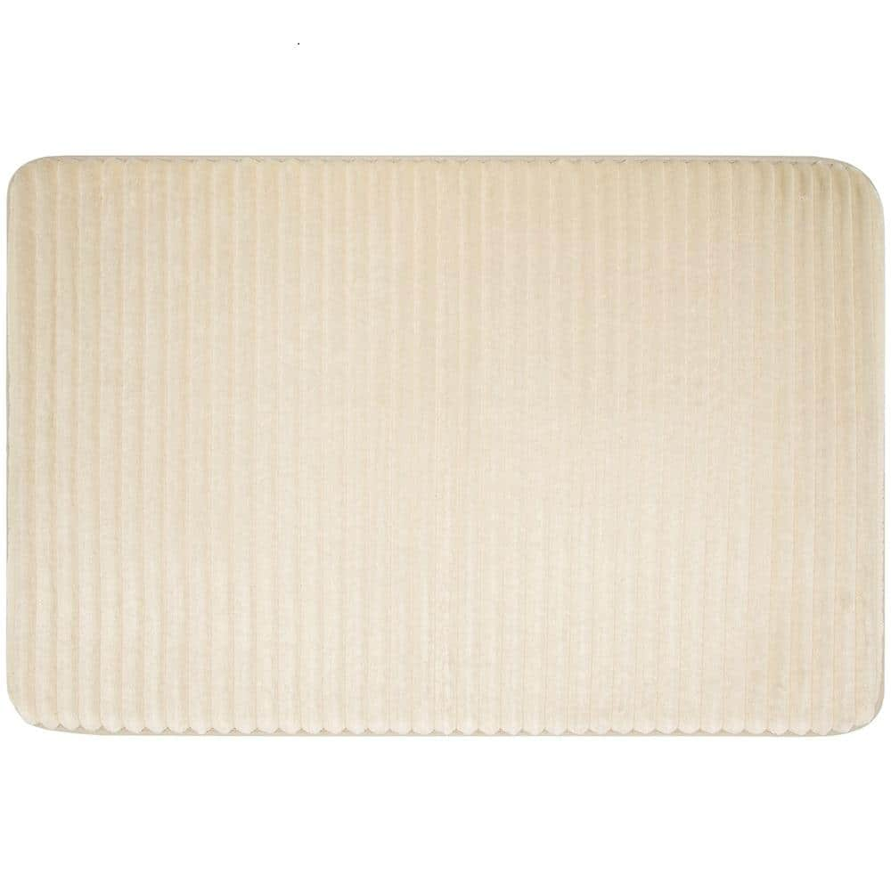 A1 Home Collections A1hc Feather Touch Quick Dry 20 in. x 33 in. Green Tint Solid 100% Organic Cotton 900 GSM Rectangle Bath Mat