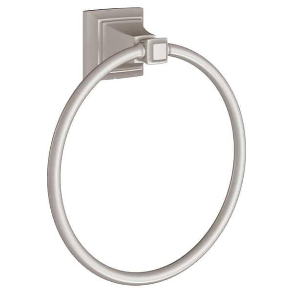 American Standard TS Series Wall Mounted Towel Ring in Brushed Nickel