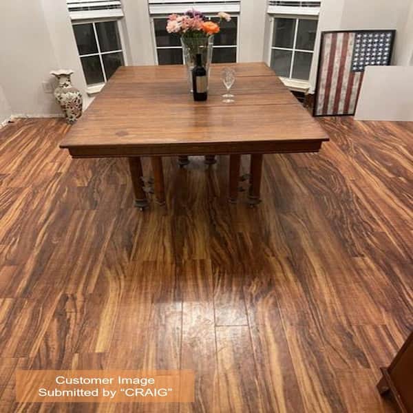 Pergo Outlast+ Hawaiian King Koa 12 mm T x 5.2 in. W Waterproof Laminate Wood Flooring (13.74 sqft/case)