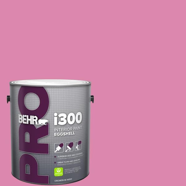 BEHR PRO 1 gal. #100B-5 Springtime Bloom Eggshell Interior Paint