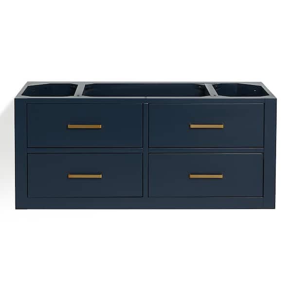 ARIEL Hutton 42 in. W x 22 in. D x 18 in. H Bath Vanity Cabinet without Top in Midnight Blue