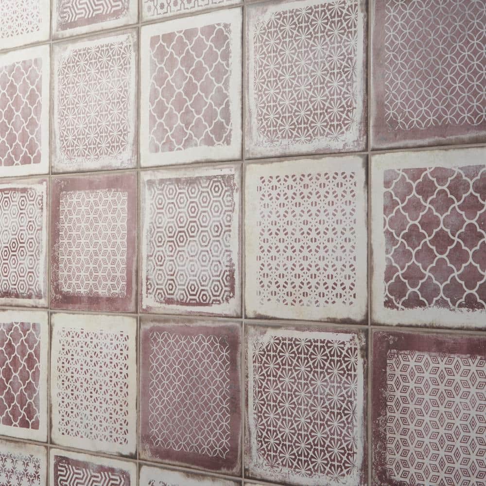 Coronado 8" x 8" Matte Pink Porcelain Wall & Floor Tile