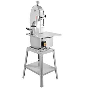 Meat Bandsaw KWS B-210 Commercial Countertop Meat & Bone Saw – 1900W, 2.5HP, 6 Cut Capacity, Stainless Steel Electric Bone Saw Machine