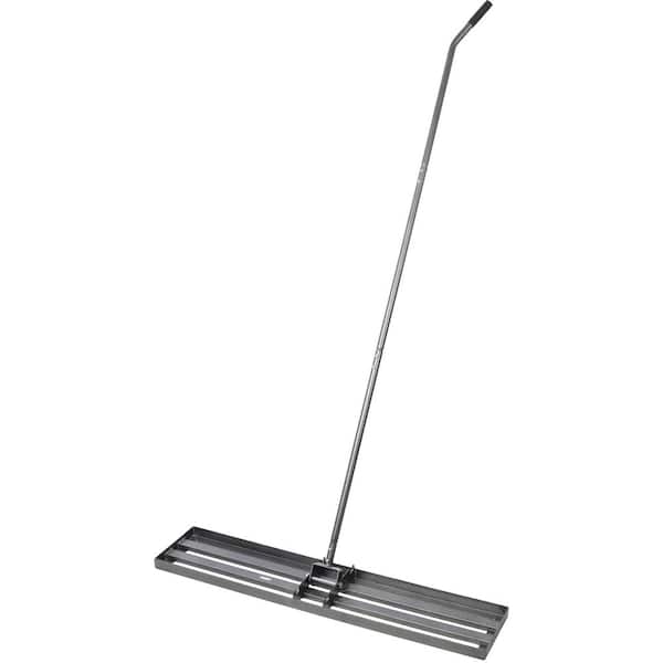 48 in. x 10 in. x 89 in. Heavy Duty Effort Saving Lawn Leveling Rake for Yard Garden Golf Course
