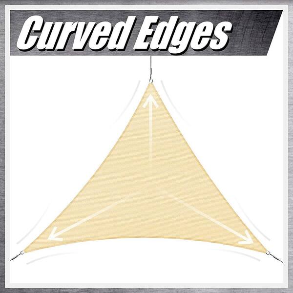 COLOURTREE 28 ft. x 28 ft. 190 GSM Brown Equilateral COLOURTREE 28 ft. x 28 ft. 190 GSM Brown Equilateral