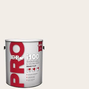 1 gal. #RD-W10 New House White Dead Flat Interior Paint