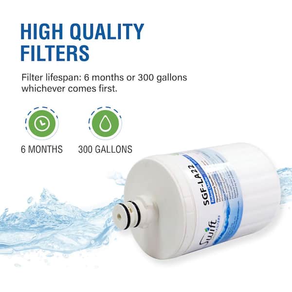 NEW Water Filter Compatible with LG Refrigerator LRSC21935 