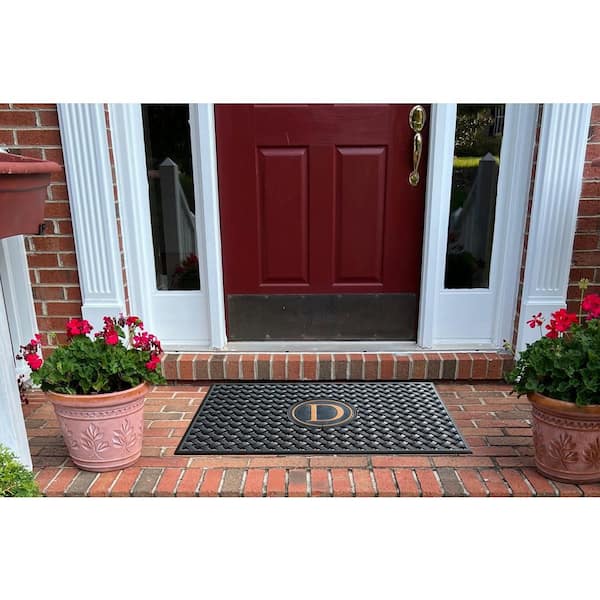 A1HC Natural Coir and Rubber Large Door Mat, Thick Durable Doormats for Indoor  Outdoor Entrance, Heavy Duty, Thin Profile Door Mat, 18x48 