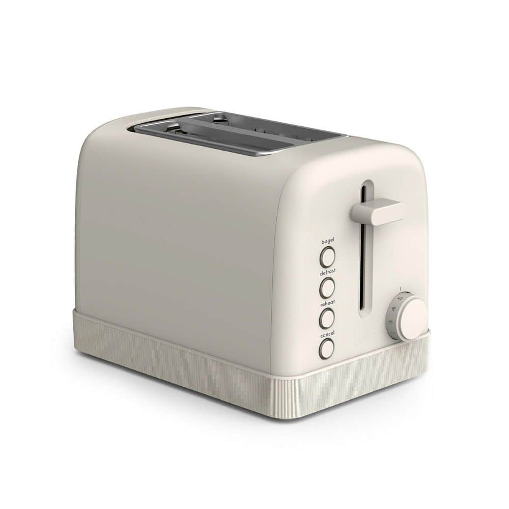 Bella 1400 W 2 Slice Oatmilk Toaster