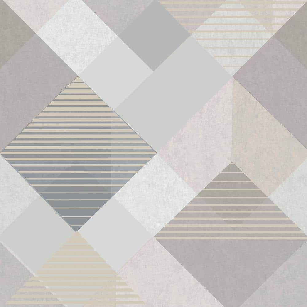 Kaleidoscope Champagne Non-Woven Paper Removable Wallpaper price history on PriceWatchPro
