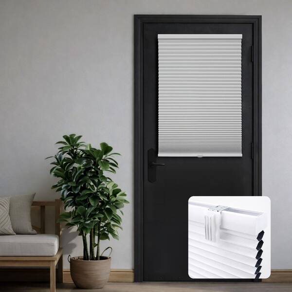 Perfect Lift Window Treatment White Cordless Blackout Magnetic