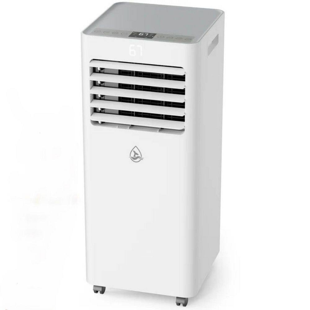 10,000 BTU 3-in-1 Portable Air Conditioner Cools 400 sq. ft. with Remote Control, child lock, timing in white price history on PriceWatchPro