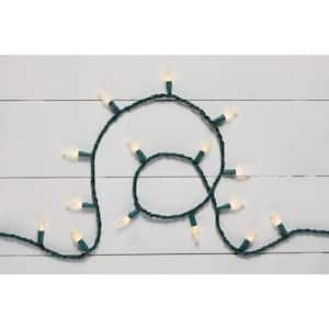 200L Warm White Faceted Christmas LED String Lights