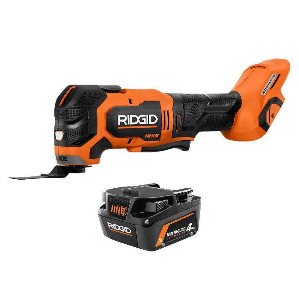 18V NUKE SubCompact Brushless Cordless Multi-Tool with 18V 4.0 Ah MAX Output Lithium-Ion Battery price history on PriceWatchPro
