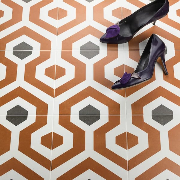 Ivy Hill Tile Anabella Soumaya 9 in. x 9 in. Matte Porcelain Floor