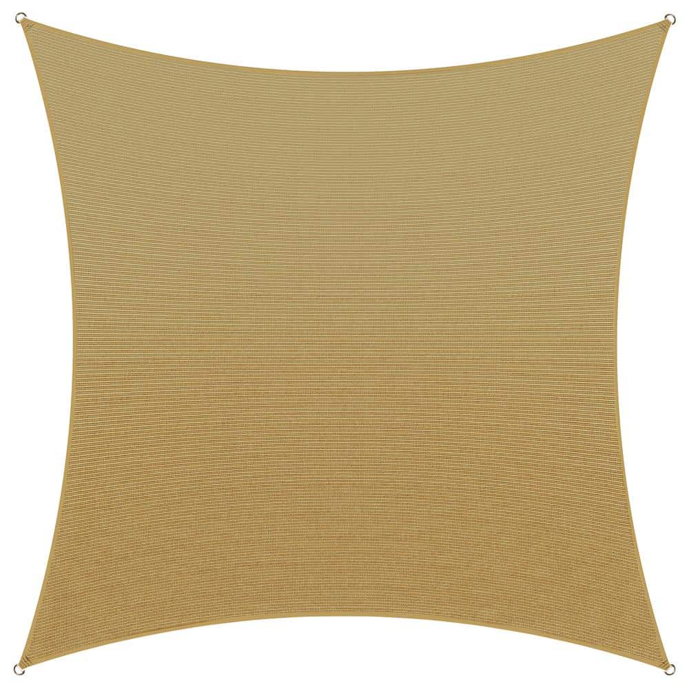 10 ft. x 10 ft. Sand Beige Square Sail
