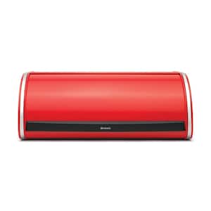Roll Top Bread Box, Passion Red