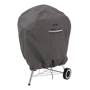 Ravenna 43 in. H x 30 in. Dia Kettle BBQ Grill Cover in Dark Taupe