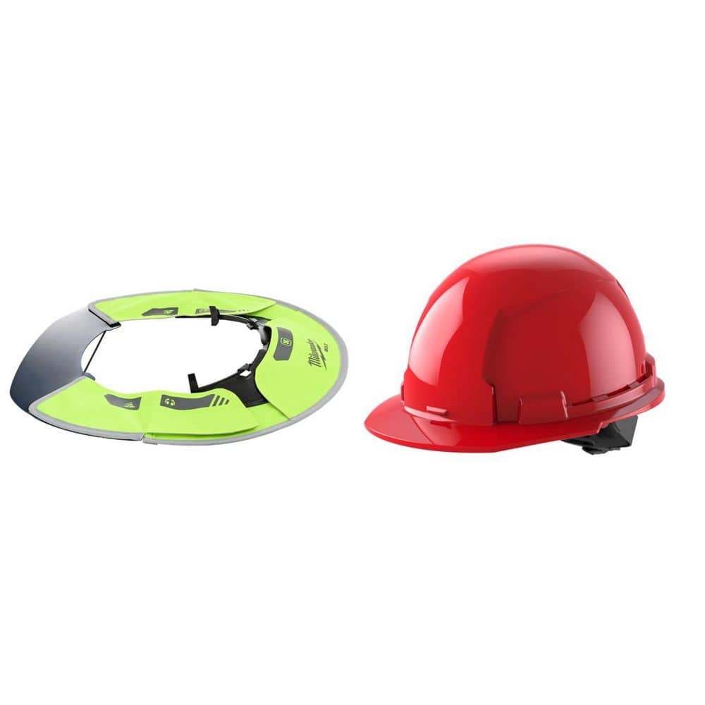 BOLT Tinted Brim Yellow High Visibility Visor with 360-Degree UV Protection with (5) RED Front Brim w/ Bolt-Type 1CLS E price history on PriceWatchPro