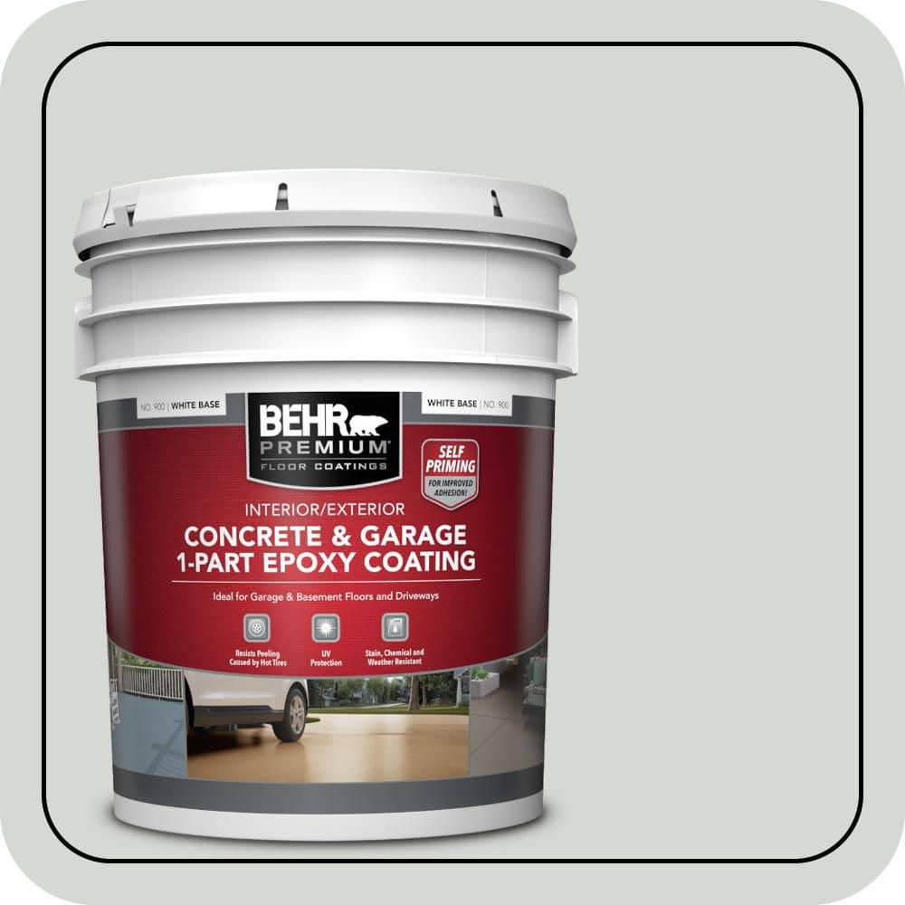 5 gal. #PPU25-13 Misty Coast Self-Priming 1-Part Epoxy Satin Interior/Exterior Concrete and Garage Floor Paint price history on PriceWatchPro